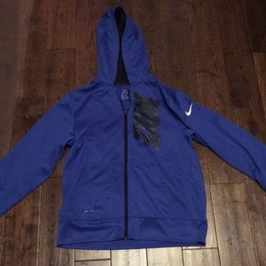 Blue and black nike sweatshirt!